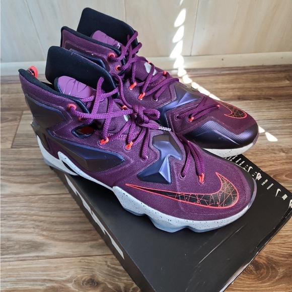 lebron 13 black and purple